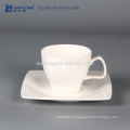 Blanc pur en vrac KUNLUN personnaliser le thé en céramique en céramique set de thé en porcelaine blanche
